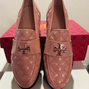 Tory Burch Mini Everly Chunky Loafer – Rose Sachet (Size 8) – NWT